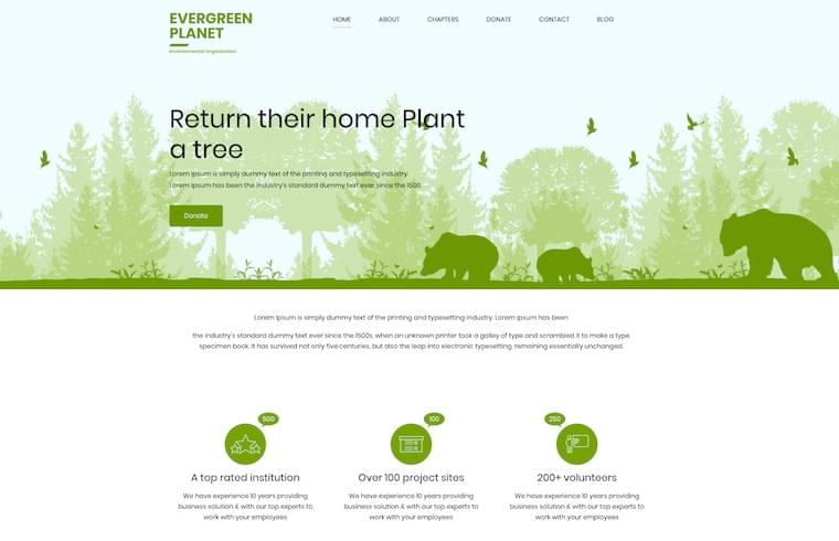 Evergreen Planet